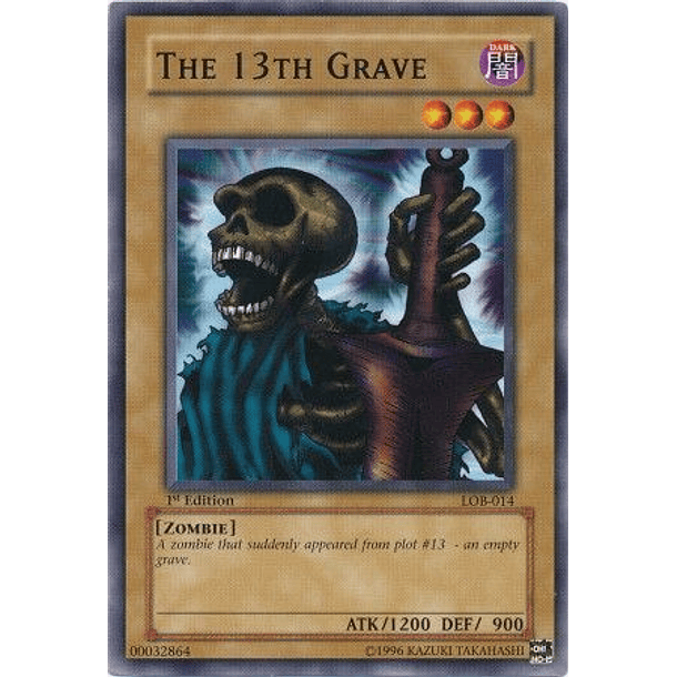 The 13th Grave - LOB-014 - Common 