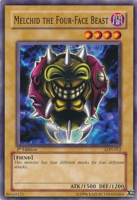 Melchid the Four-Face Beast - LON-012 - Common (jugada)