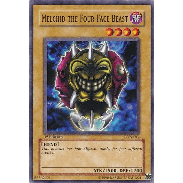 Melchid the Four-Face Beast - LON-012 - Common (jugada)