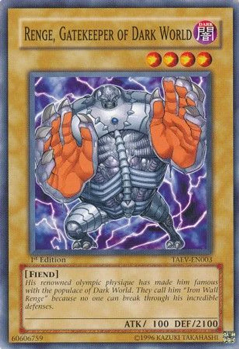 Renge, Gatekeeper of Dark World - TAEV-EN003 - Common