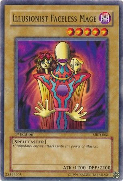 Illusionist Faceless Mage - MRD-068 - Common 