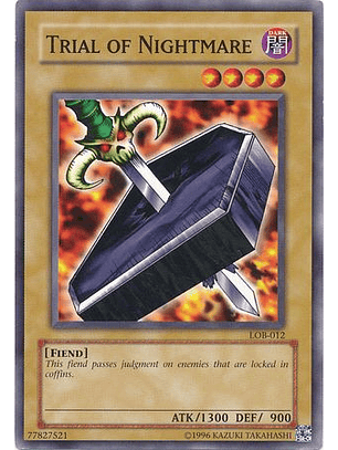 Trial of Nightmare - LOB-012 - Common 