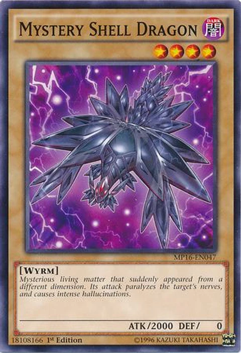 Mystery Shell Dragon - MP16-EN047 - Common