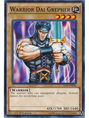 Warrior Dai Grepher - YS14-EN006 - Common