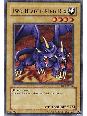 Two-Headed King Rex - DB2-EN096 - Common