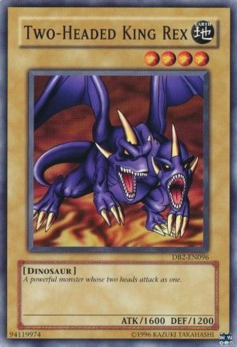 Two-Headed King Rex - DB2-EN096 - Common