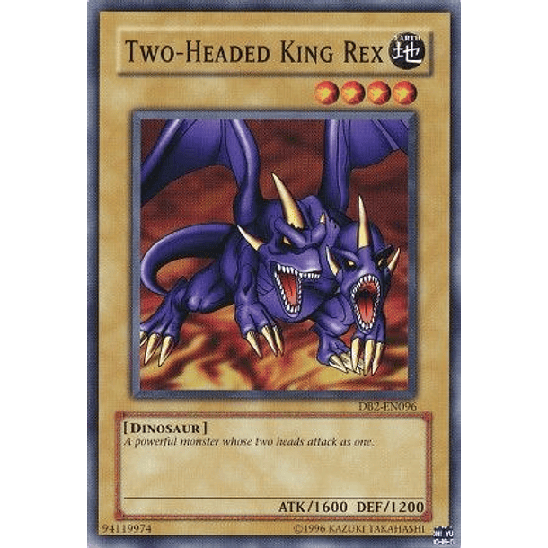 Two-Headed King Rex - DB2-EN096 - Common