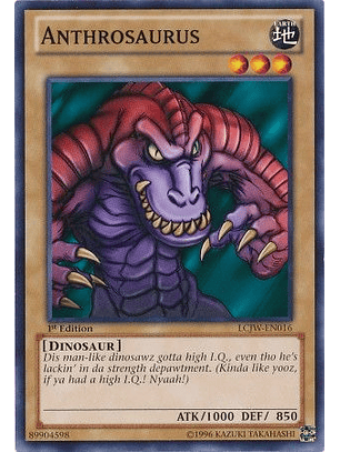 Anthrosaurus - LCJW-EN016 - Common