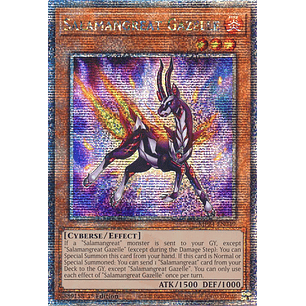 Salamangreat Gazelle - MP24-EN049 - Quarter Century Secret Rare