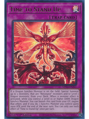 Time to Stand Up - MP24-EN261 - Ultra Rare 