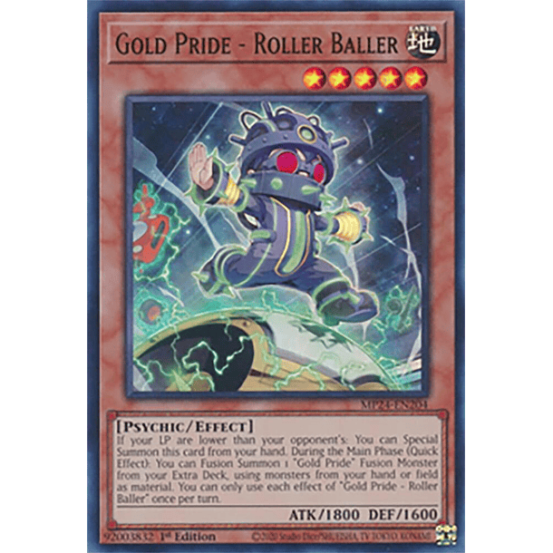 Gold Pride - Roller Baller - MP24-EN204 - Ultra Rare