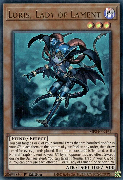 Loris, Lady of Lament - MP24-EN164 - Ultra Rare 