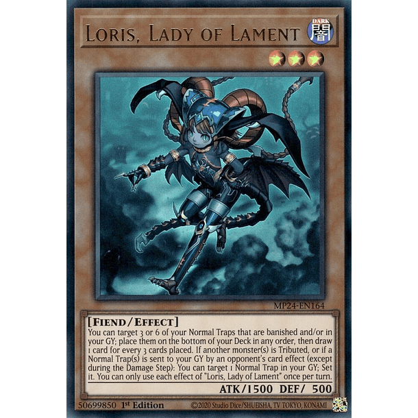 Loris, Lady of Lament - MP24-EN164 - Ultra Rare 