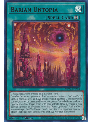 Barian Untopia - MP24-EN263 - Ultra Rare 