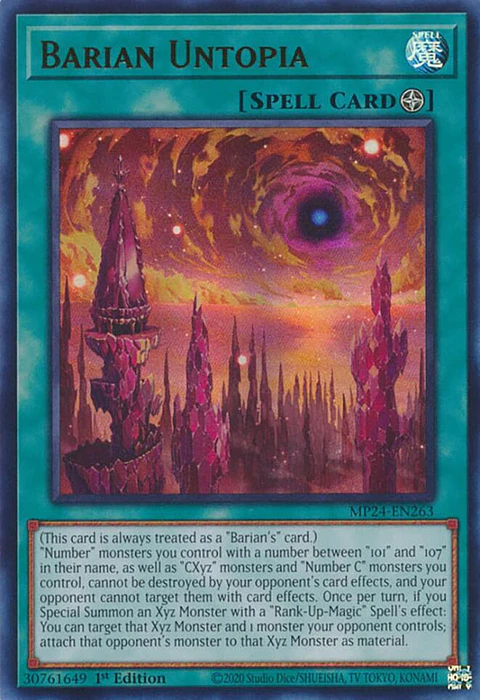 Barian Untopia - MP24-EN263 - Ultra Rare 