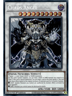 Chaos Angel - MP24-EN086 - Prismatic Secret Rare