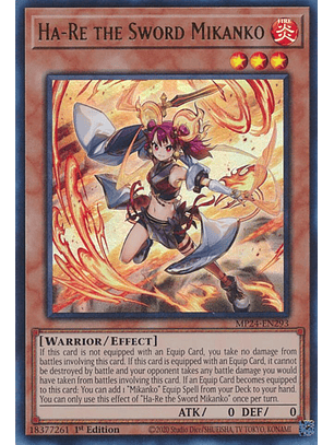 Ha-Re the Sword Mikanko - MP24-EN293 - Ultra Rare 