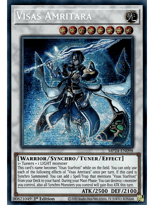 Visas Amritara - MP24-EN098 - Prismatic Secret Rare