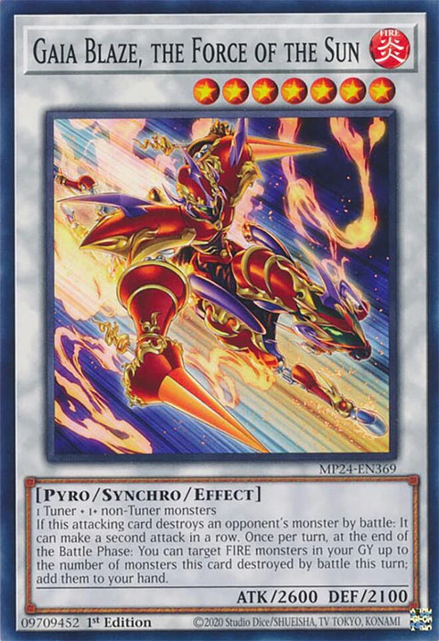 Gaia Blaze, the Force of the Sun - MP24-EN369 - Common 