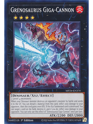 Grenosaurus Giga-Cannon - MP24-EN370 - Common 