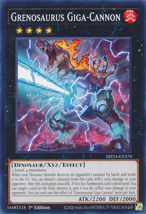 Grenosaurus Giga-Cannon - MP24-EN370 - Common 