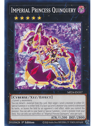 Imperial Princess Quinquery - MP24-EN357 - Common 