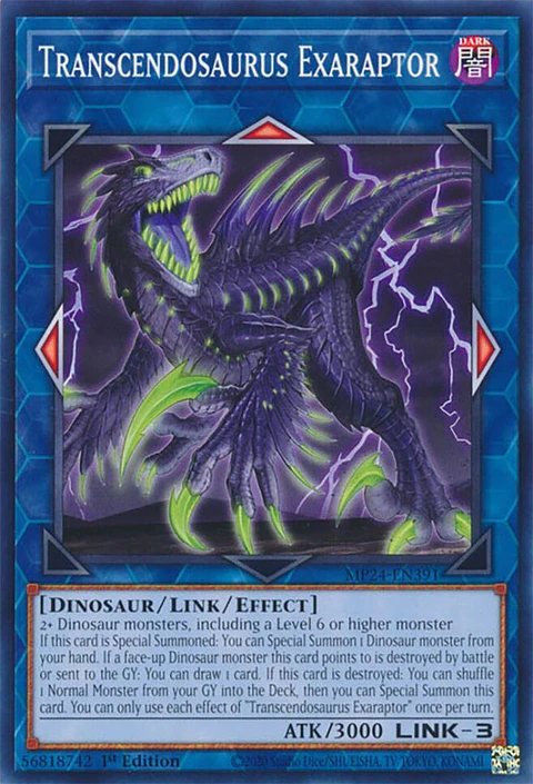 Transcendosaurus Exaraptor - MP24-EN391 - Common 