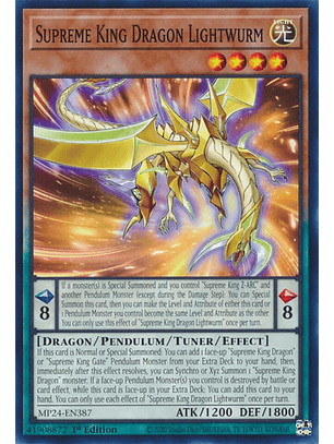 Supreme King Dragon Lightwurm - MP24-EN387 - Common 