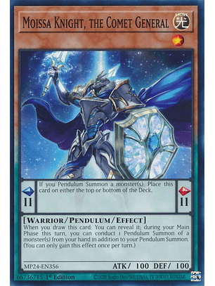 Moissa Knight, the Comet General - MP24-EN356 - Common 