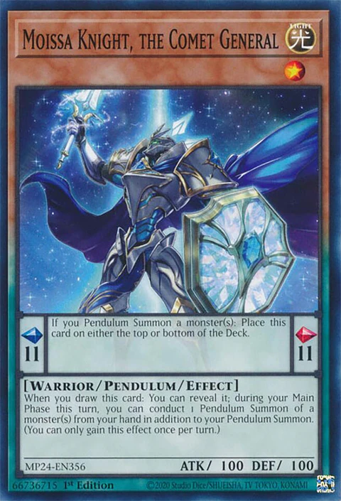 Moissa Knight, the Comet General - MP24-EN356 - Common 