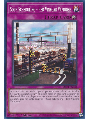 Sour Scheduling - Red Vinegar Vamoose - MP24-EN333 - Common 