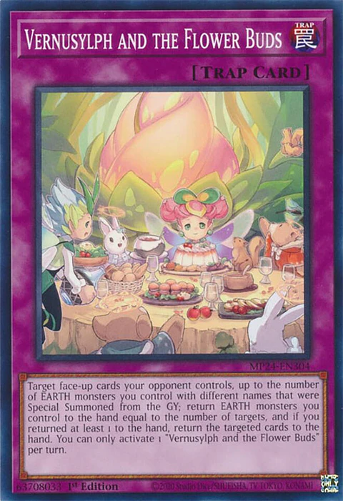 Vernusylph and the Flower Buds - MP24-EN304 - Common 
