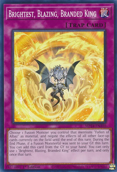 Brightest, Blazing, Branded King - MP24-EN350 - Common 