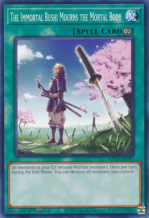 The Immortal Bushi Mourns the Mortal Body - MP24-EN397 - Common 