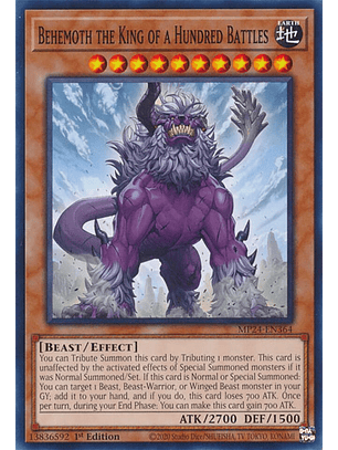 Behemoth the King of a Hundred Battles - MP24-EN364 - Common 