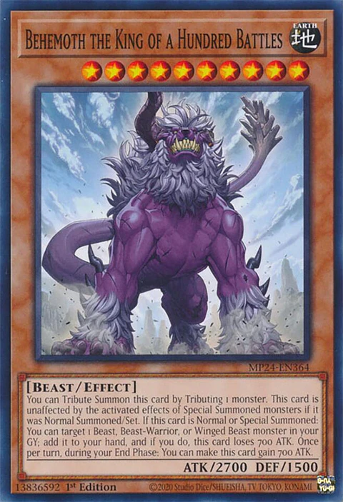 Behemoth the King of a Hundred Battles - MP24-EN364 - Common 