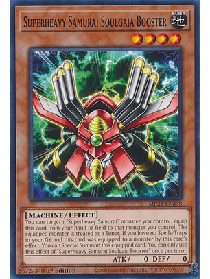 Superheavy Samurai Soulgaia Booster - MP24-EN338 - Common 