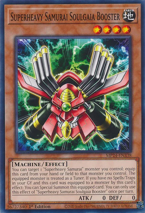 Superheavy Samurai Soulgaia Booster - MP24-EN338 - Common 