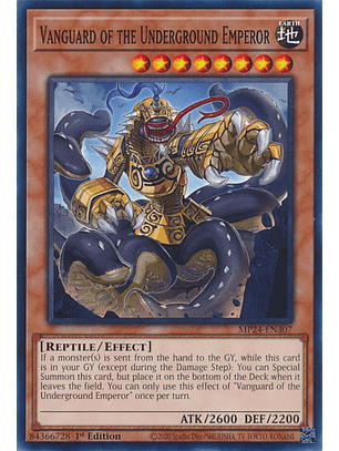 Vanguard of the Underground Emperor - MP24-EN307 - Common 