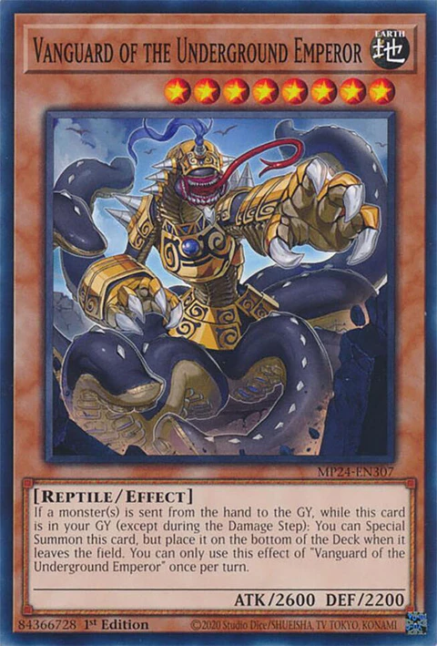 Vanguard of the Underground Emperor - MP24-EN307 - Common 