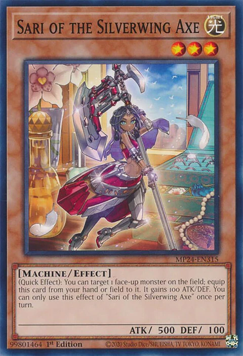 Sari of the Silverwing Axe - MP24-EN315 - Common 