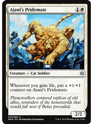 Ajani's Pridemate - WAR - U 