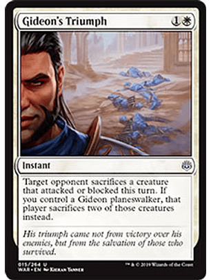 Gideon's Triumph WAR - U 