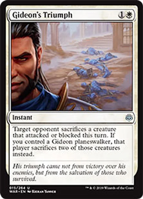 Gideon's Triumph WAR - U 