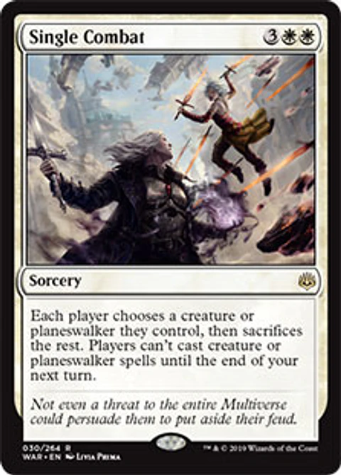 Single Combat - WAR - R 