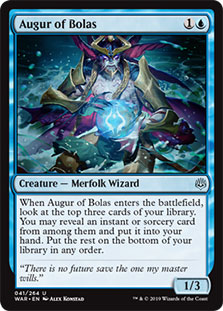 Augur of Bolas - WAR - U  1
