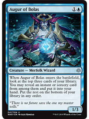 Augur of Bolas - WAR - U 