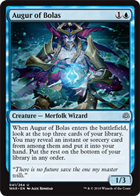 Augur of Bolas - WAR - U 