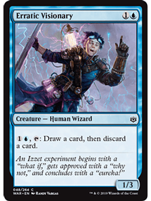 Erratic Visionary - WAR - C 