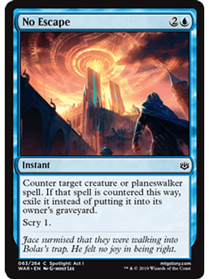 No Escape - WAR - C 